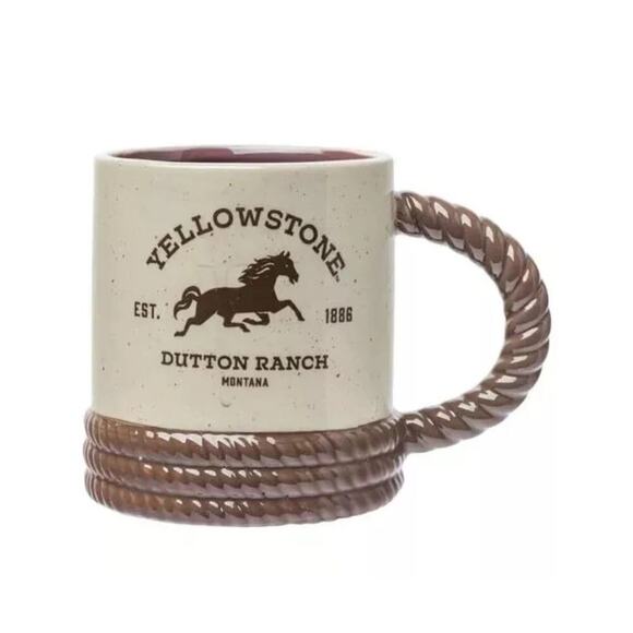 Silver Buffalo Other - Silver Buffalo - Yellowstone Cowboy Boot Ceramic 3D Sculpted Mug 20 oz